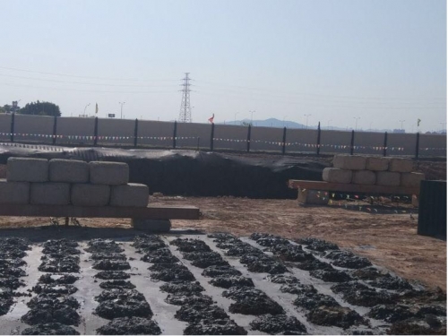 【一线投影】腾博汇厦门马銮湾项目有序施工