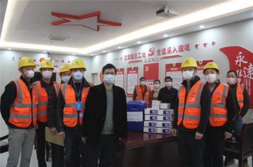 【防疫复工两手抓】腾博汇集团所属杭安公司领导赴之江实验室一期工程—园区工程（西区）机电安装项目部调研检查疫情防控和复工工作