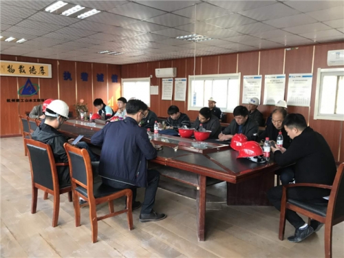 【一线投影】腾博汇集团山水文园项目顺利通过怀远县2020年下半年质量执法检查