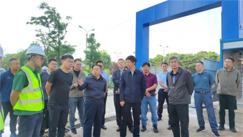 【领导关怀】昆明市晋宁区区委书记一行调研腾博汇集团永乐金园项目